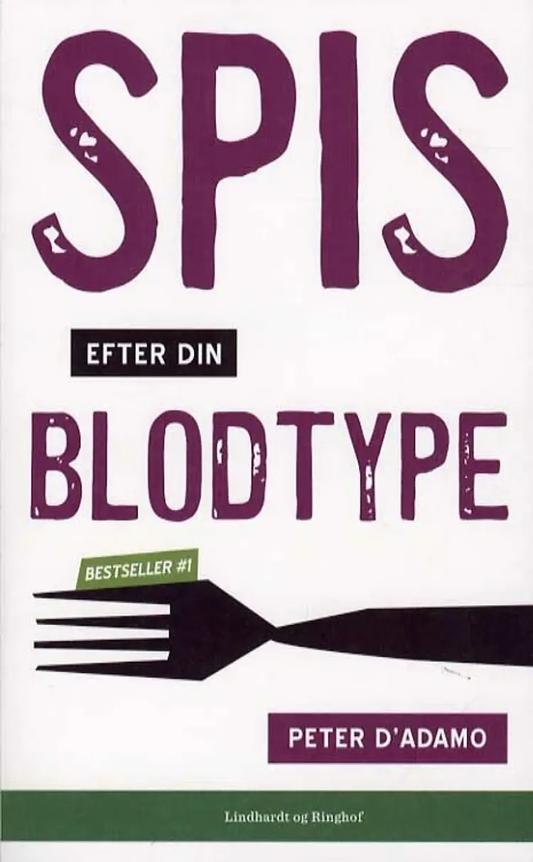 Spis efter din blodtype af Catherine Whitney