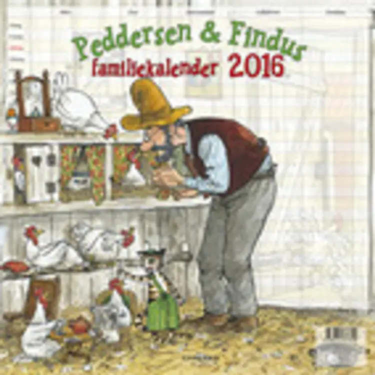 Peddersen familiekalender 2016 af Sven Nordqvist