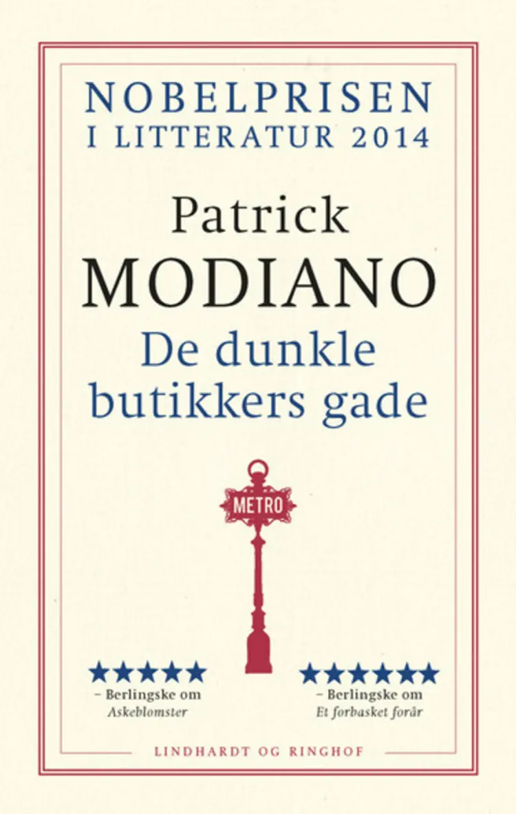 De dunkle butikkers gade af Patrick Modiano