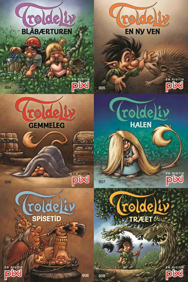 Pixi serie 125: Troldeliv af Sissel Bøe
