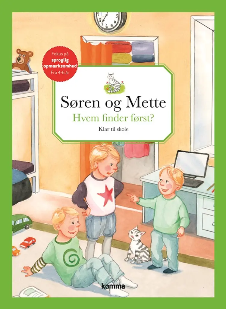 Søren og Mette - hvem finder først? af Kirsten Koch Jensen