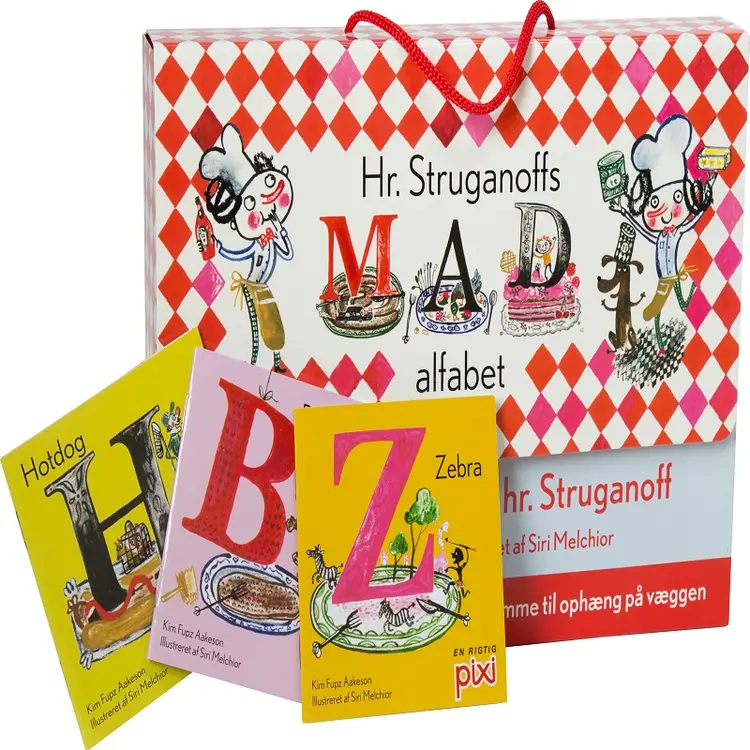 Hr. Struganoffs mad-alfabet af Kim Fupz Aakeson