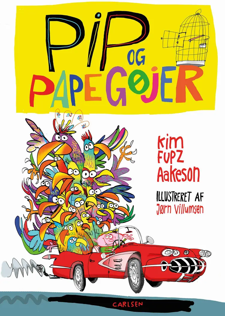 Pip og papegøjer af Kim Fupz Aakeson