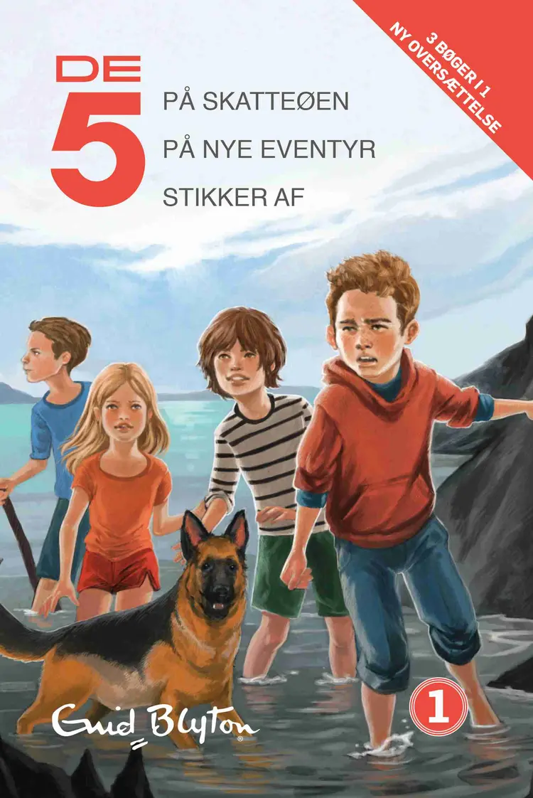 De 5, samlebind 1 af Enid Blyton