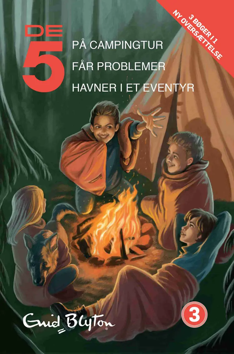 De 5, samlebind 3 af Enid Blyton