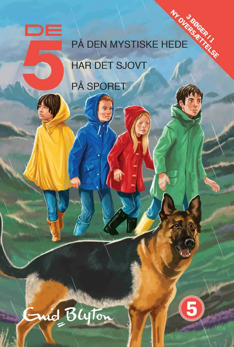 De 5, samlebind 5 af Enid Blyton