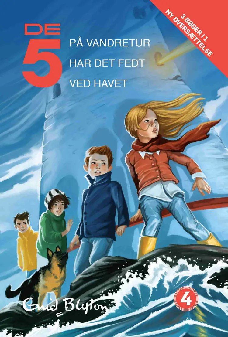 De 5, samlebind 4 af Enid Blyton