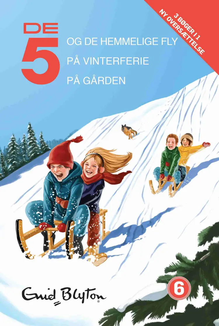 De 5, samlebind 6 af Enid Blyton