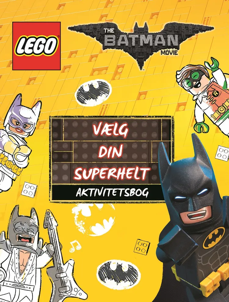 LEGO Batman: Vælg din superhelt - Aktivitetsbog