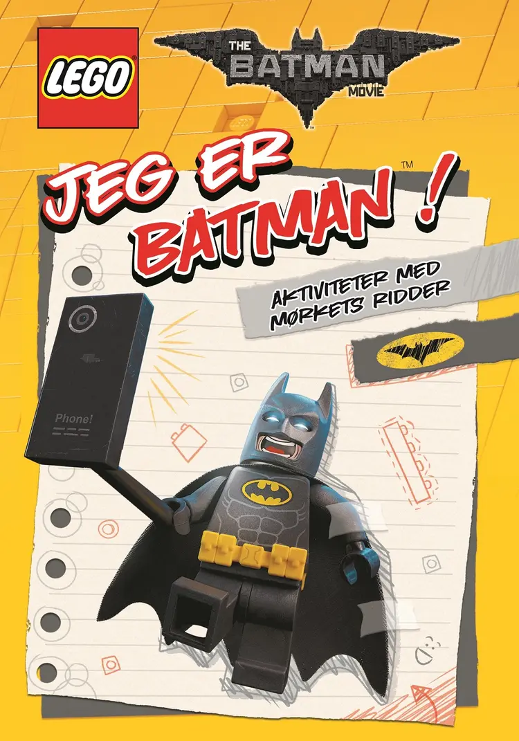 LEGO Batman: Jeg er Batman! - Aktivitetsbog med mørkets ridder