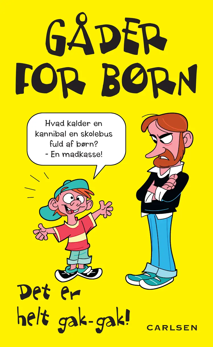Gåder for børn - det er helt gak-gak! (kolli m/5 stk.)