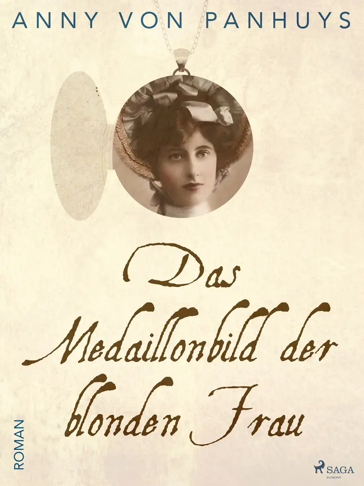 Das Medaillonbild der blonden Frau af Anny von Panhuys