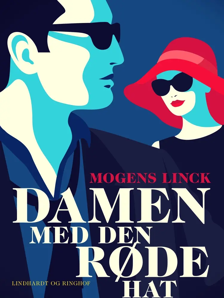 Damen med den røde hat af Mogens Linck
