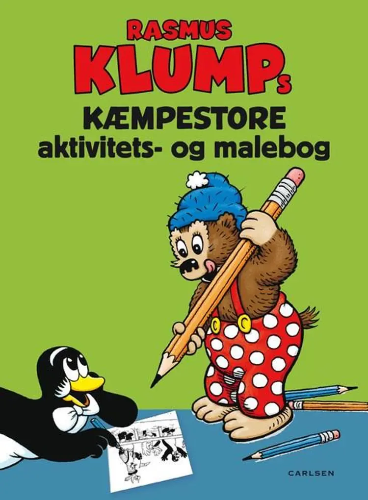 Rasmus Klumps kæmpestore aktivitets- og malebog af Ingen forfatter