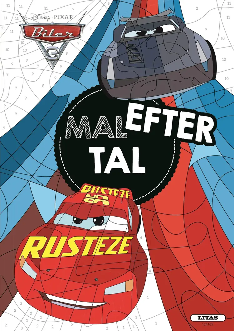 Biler 3 - Malebog (Mal efter tal) (Kan kun købes på ISBN 9788711696484 kolli 6 ) af .