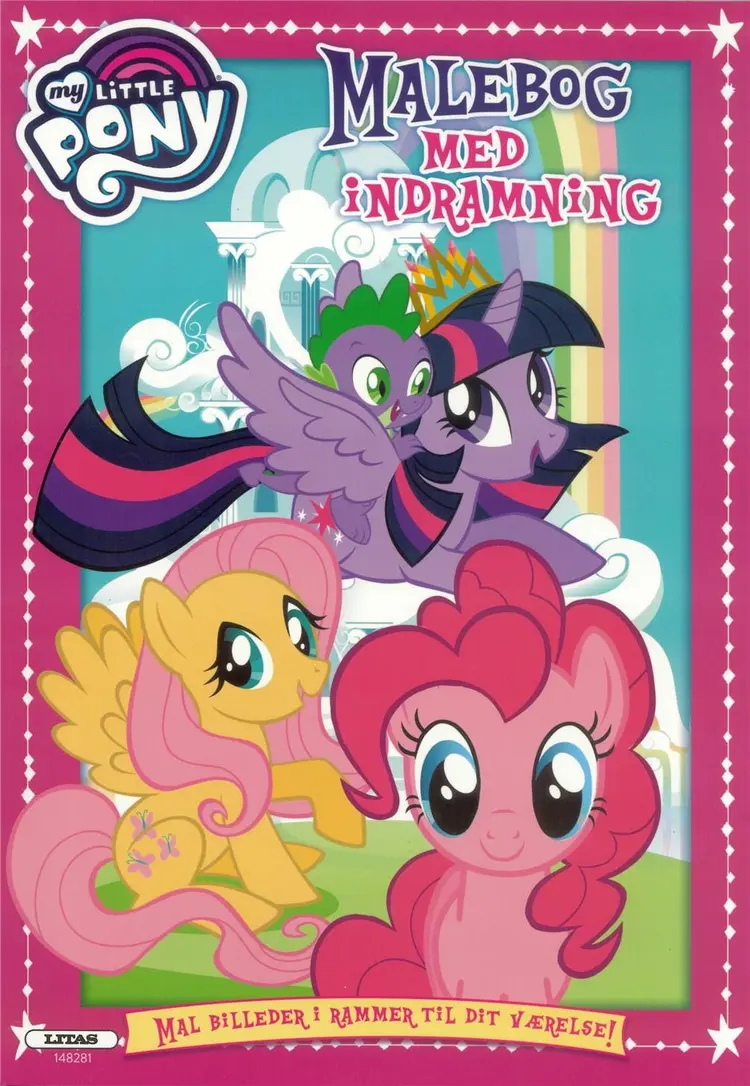 My little pony - Malebog m perforering(købes kun på ISBN 9788711696453 kolli 6 ) af .