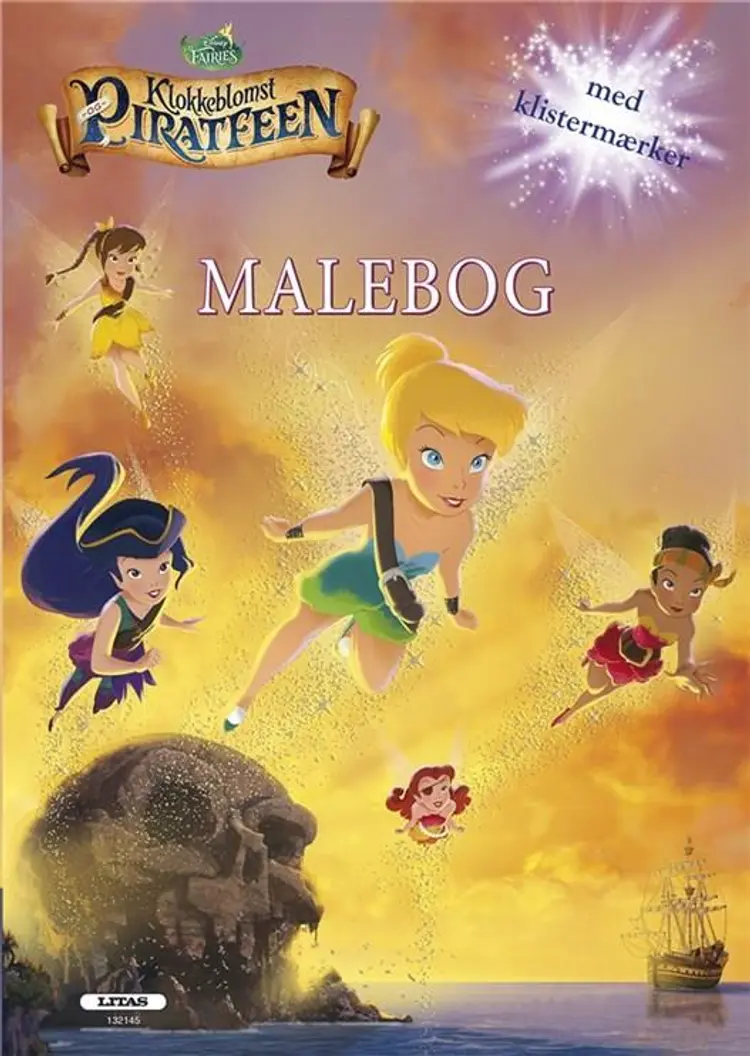 MALEBOG: KLOKKEBLOMST OG PIRATFEEN ( kolli 6 ) af .