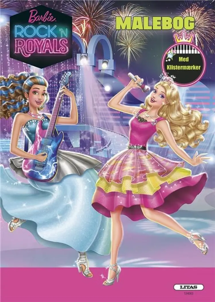 MALEBOG: BARBIE ROCK'N ROYALS ( kolli 6 ) af .