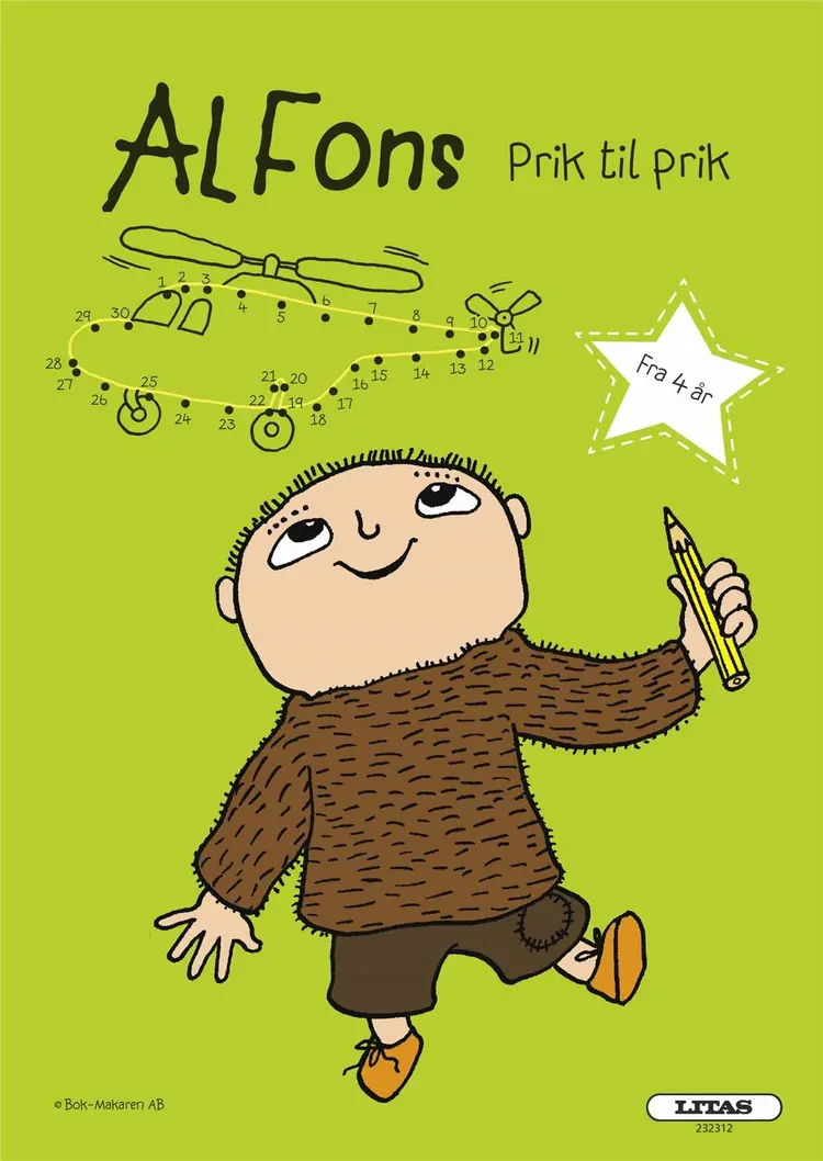 ALFONS PRIK TIL PRIK ( kolli 6 ) af .