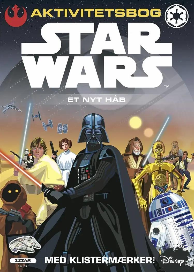 AKTIVITETBOG: STAR WARS - ET NYT HÅB ( kolli 6 ) af .
