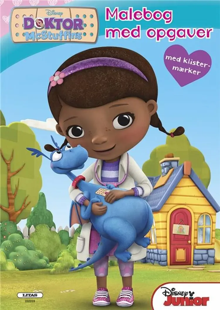 MALEBOG MED OPGAVER: DOC MCSTUFFINS ( kolli 6 ) af .
