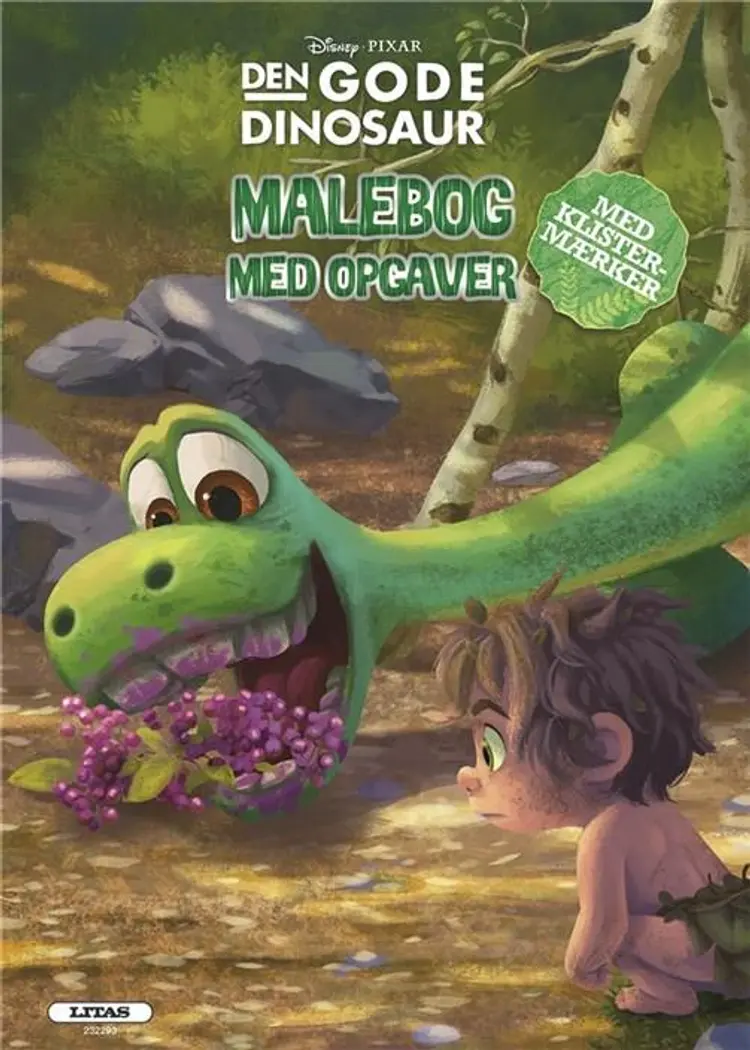 MALEBOG MED OPGAVER: DEN GODE DINOSAUR ( kolli 6 ) af .