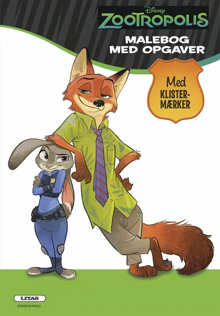 MALEBOG MED OPGAVER: ZOOTROPOLIS ( kolli 6 ) af .