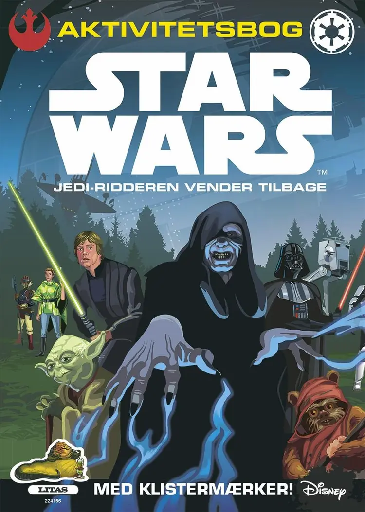 AKTIVITETBOG: STAR WARS - Jedi-ridderen vender tilbage ( kolli 6 ) af .