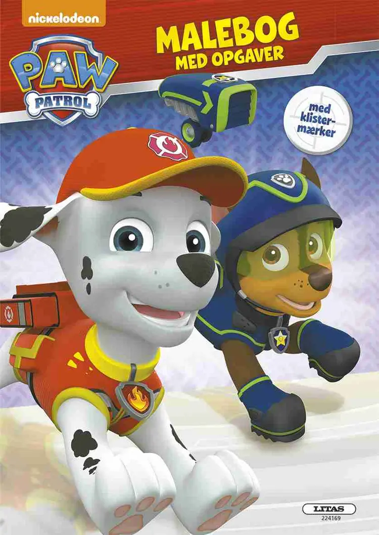 MALEBOG MED OPGAVER: PAW PATROL ( kolli 6 ) af ViacomCBS