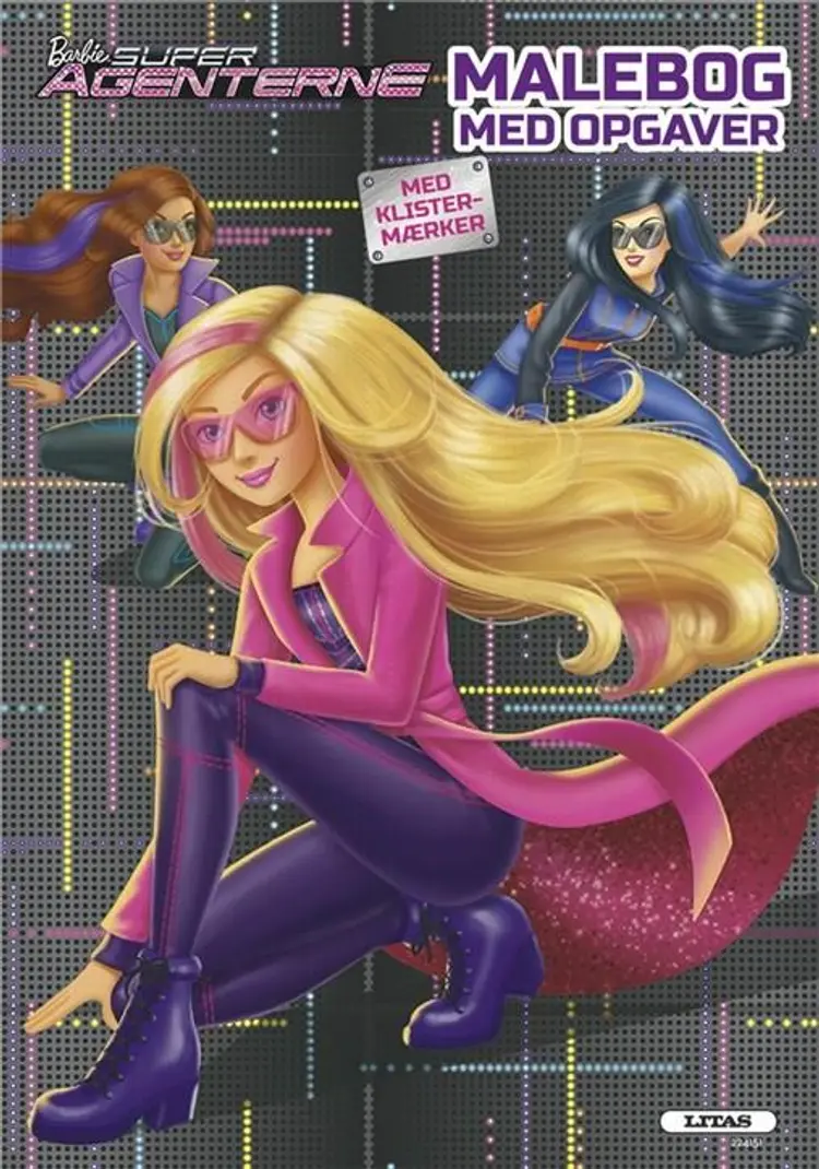 MALEBOG MED OPGAVER: BARBIE SPY SQUAD ( kolli 6 ) af .