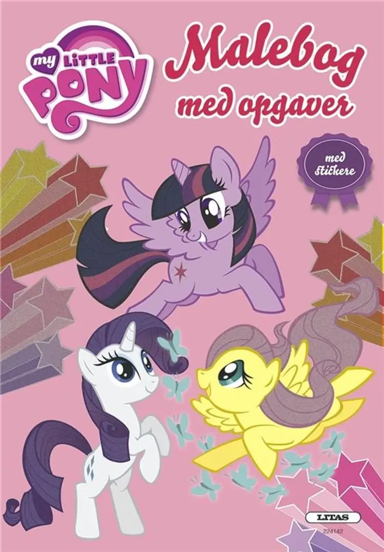 MALEBOG MED OPGAVER: MY LITTLE PONY ( kolli 6 ) af .