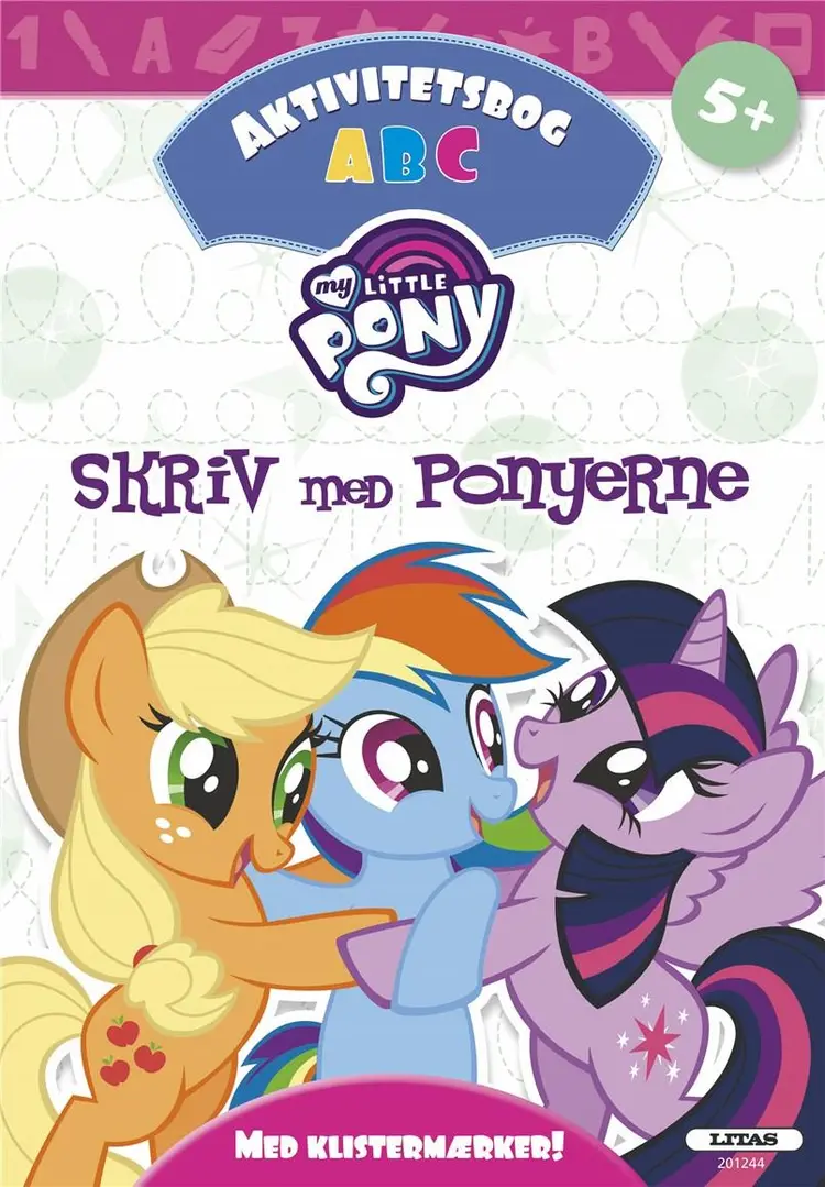 MY LITTLE PONY ABC ( kolli 6 ) af .