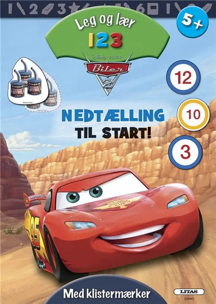 BILER LEG OG LÆR NEDTÆLLING TIL START ( kolli 6 ) af .