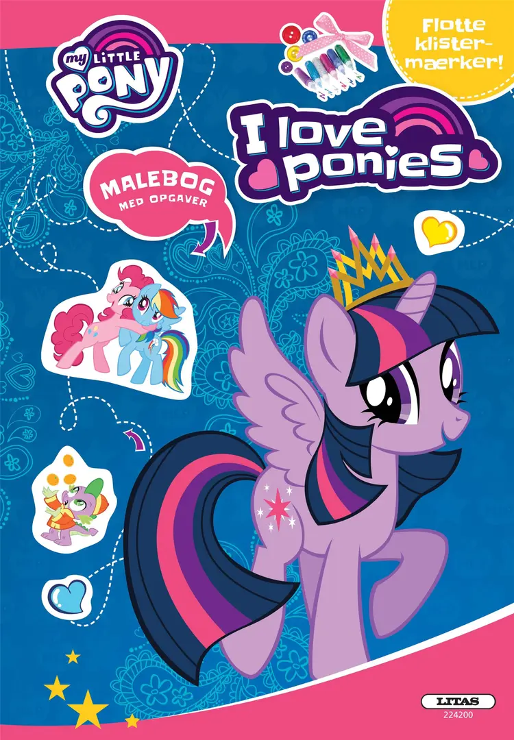 My Little Pony: aktivitetsbog (kolli 6) af .