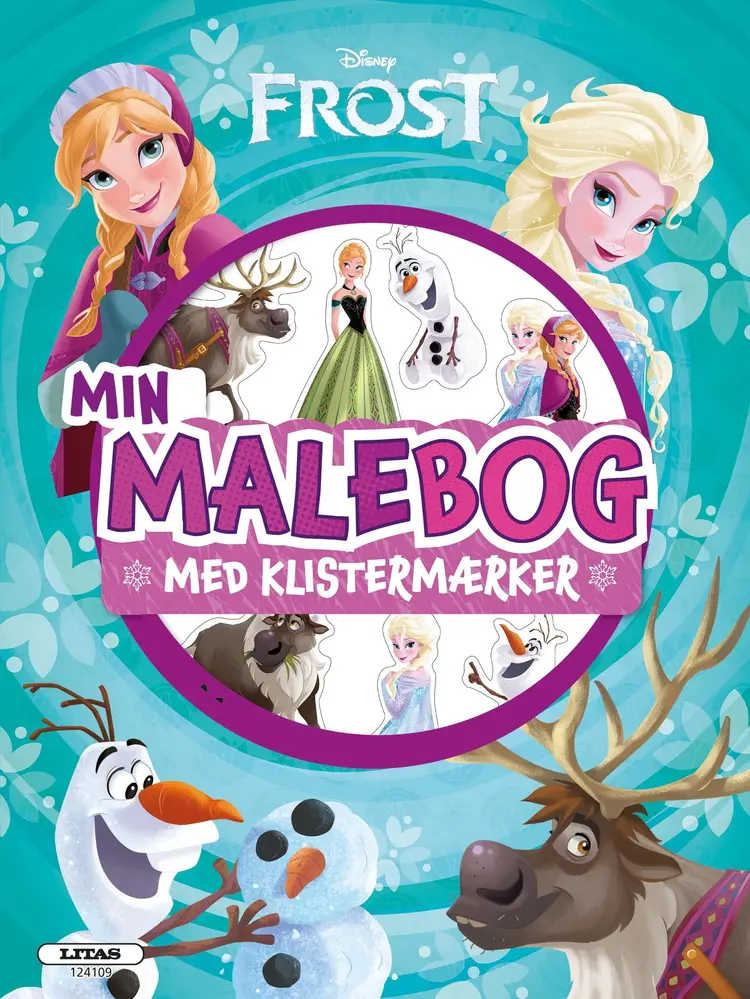 Frost: malebog med klistermærker (Kan kun købes på ISBN 9788711696255 kolli 6) af .
