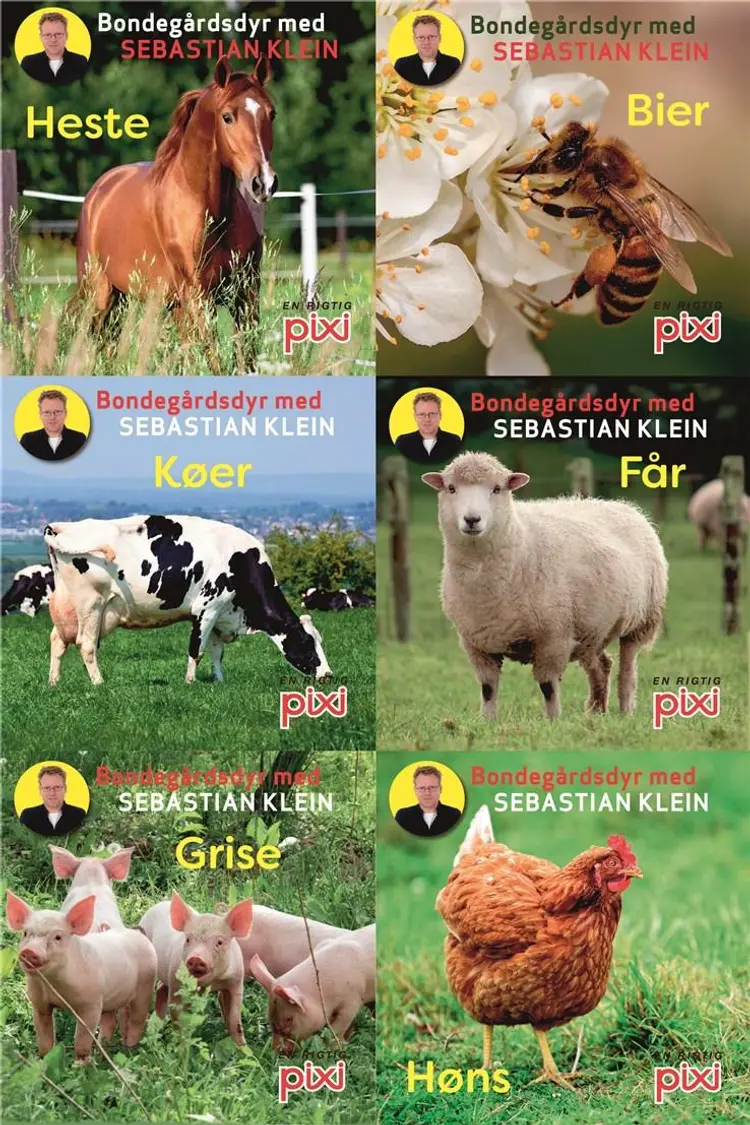 Pixi®-serie 133: Bondegårdens dyr med Sebastian Klein (kolli 48) af Sebastian Klein