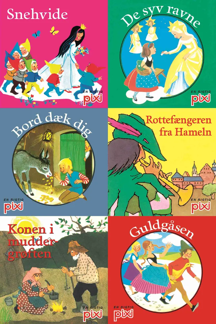 Pixi®-serie 131: Brødrene Grimms eventyr (kolli 48) af Brødrene Grimm