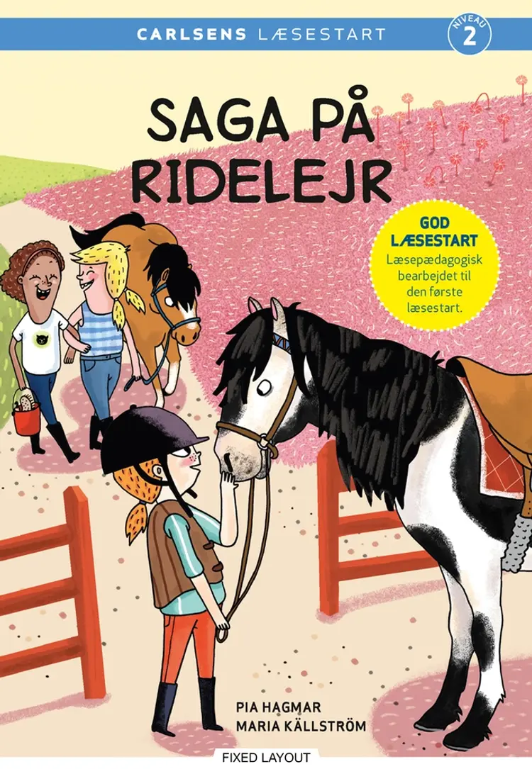 Saga på ridelejr af Pia Hagmar