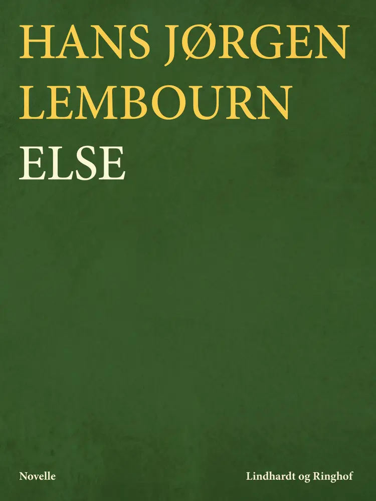 Else af Hans Jørgen Lembourn