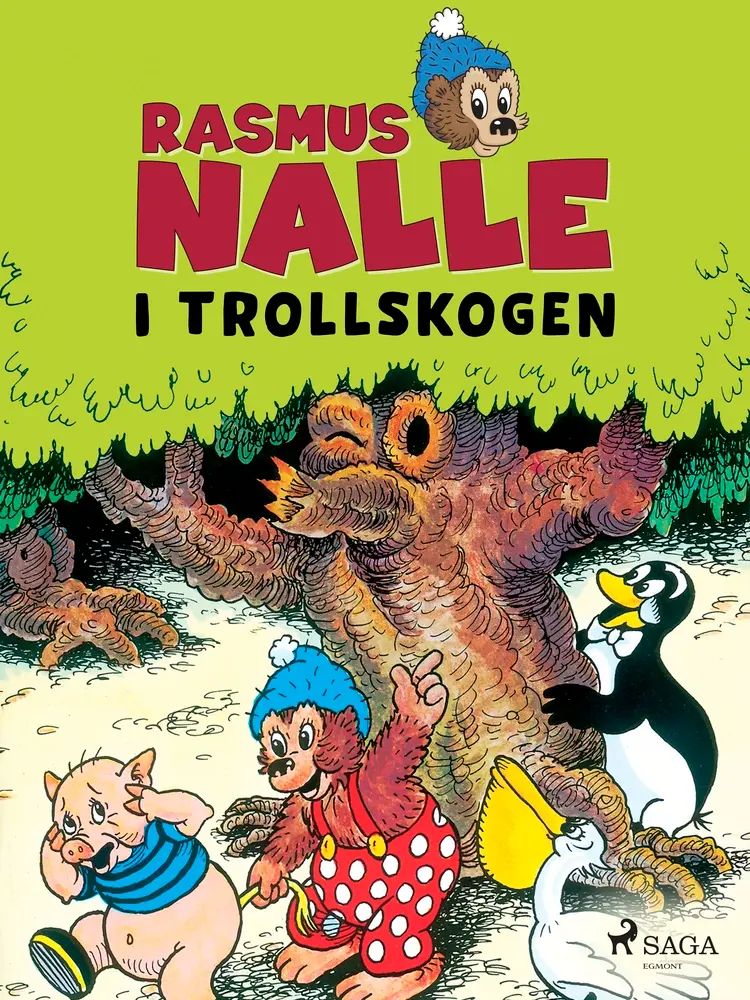Rasmus Nalle i trollskogen af Vilhelm Hansen