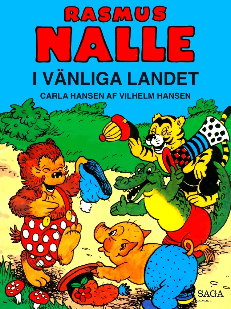 Rasmus Nalle i vänliga landet af Vilhelm Hansen