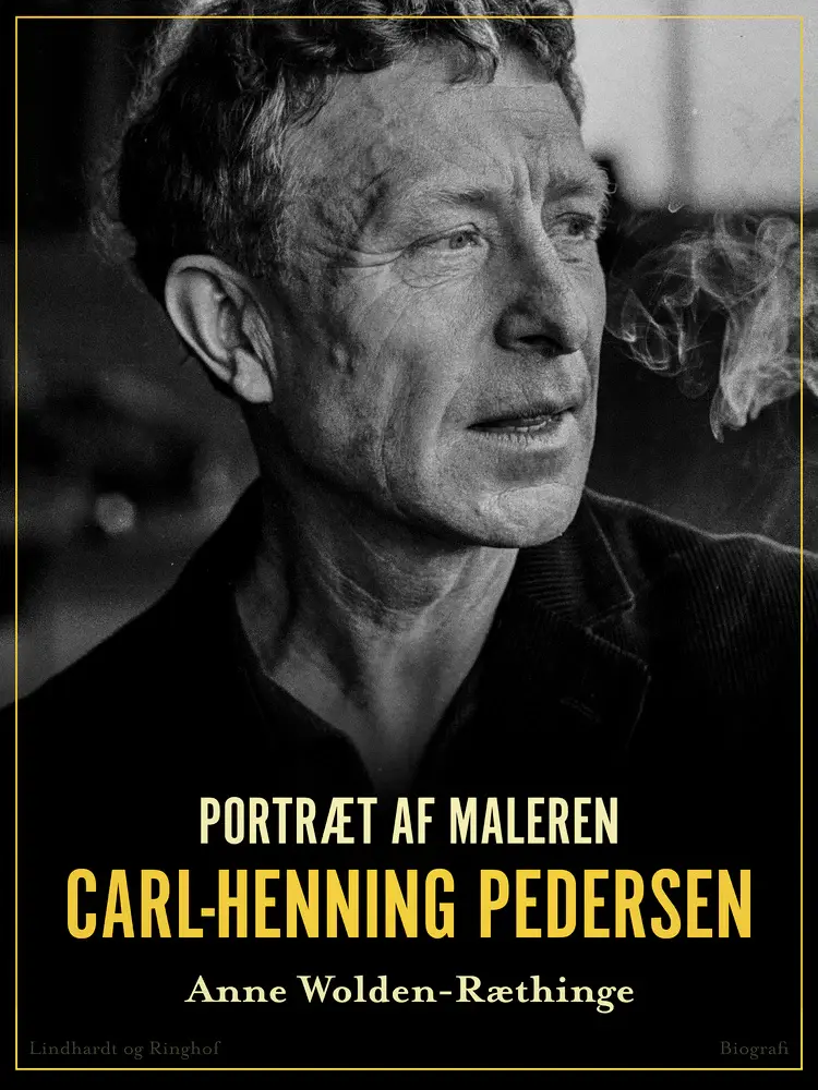 Portræt af maleren Carl-Henning Pedersen af Anne Wolden-Ræthinge