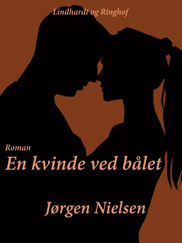En kvinde ved baalet af Jørgen Nielsen