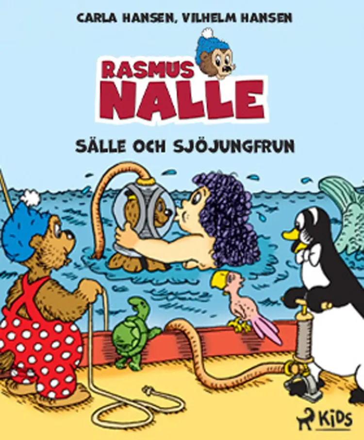 Rasmus Nalle - Sälle och sjöjungfrun af Carla og Vilhelm Hansen