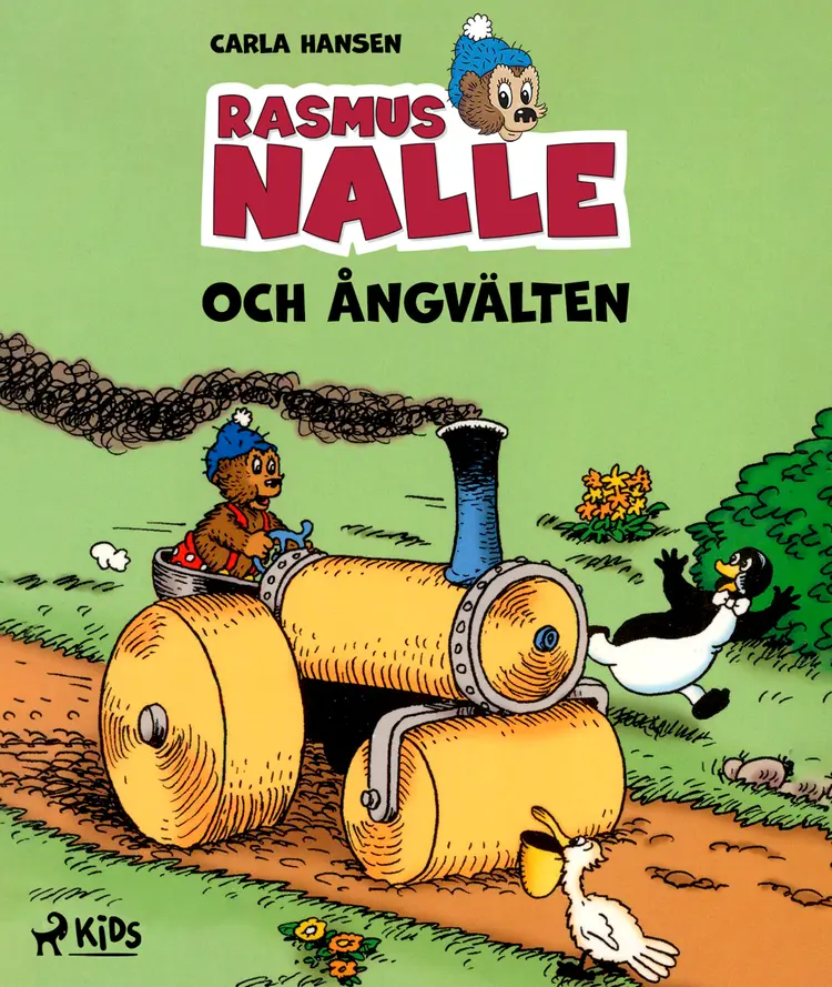 Rasmus Nalle - Och ångvälten af Carla og Vilhelm Hansen