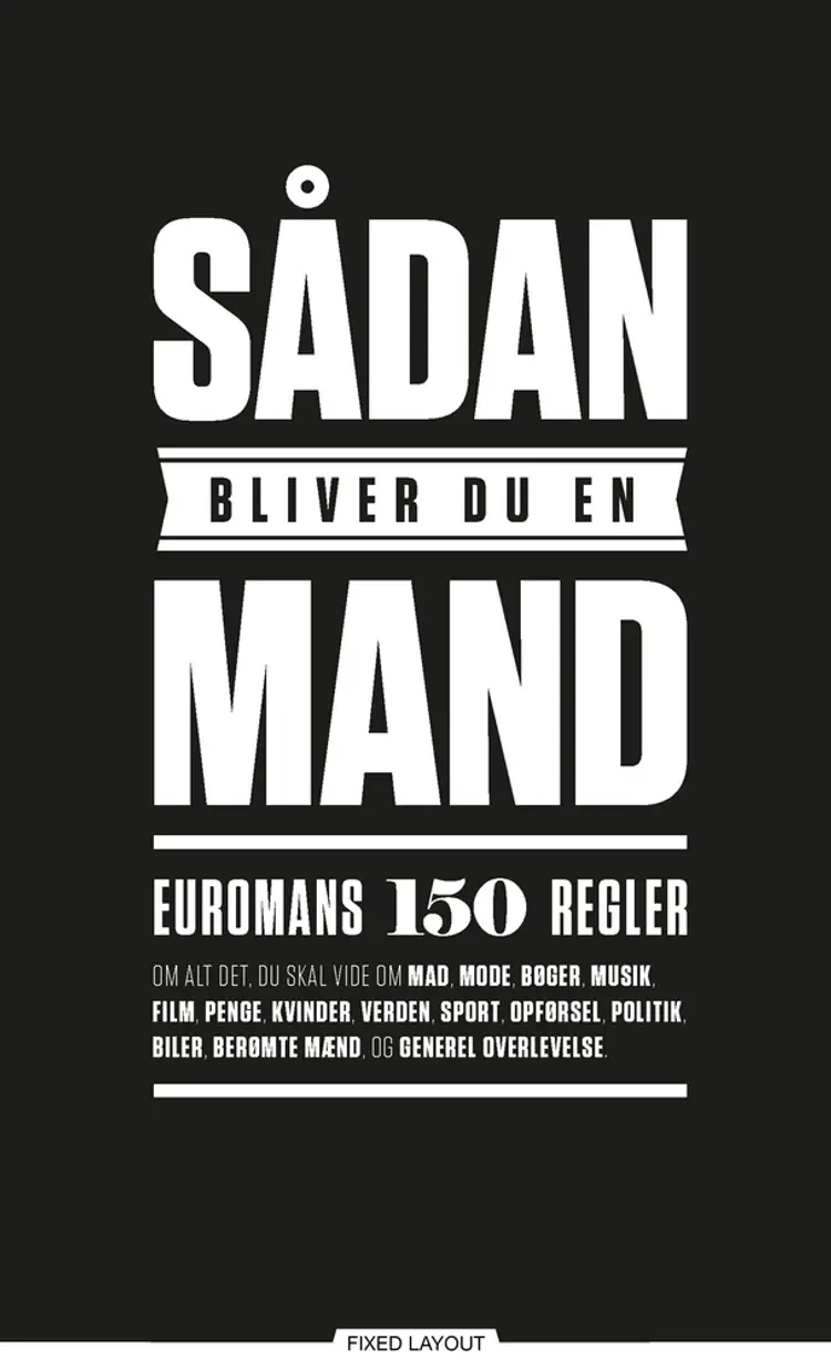 Sådan bliver du en mand af Ingen Forfatter