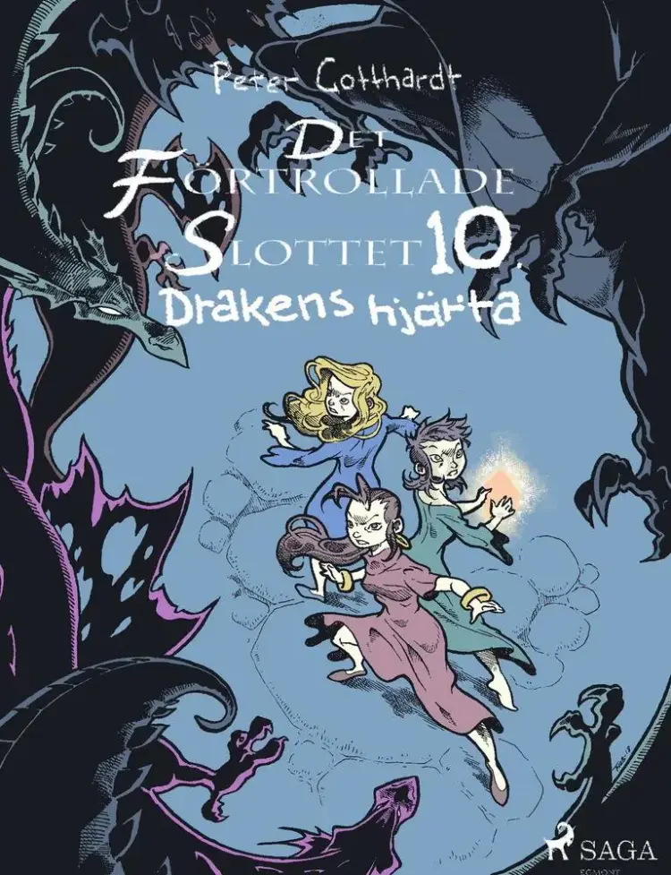 Det förtrollade slottet 10: Drakens hjärta af Peter Gotthardt