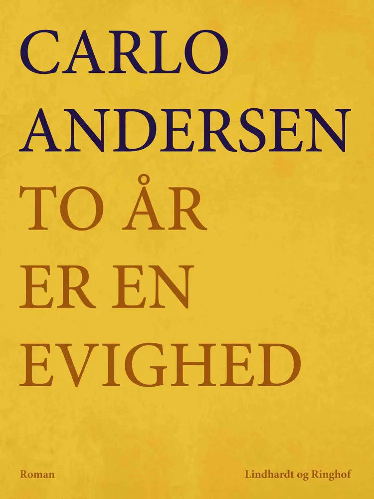 To år er en evighed af Carlo Andersen