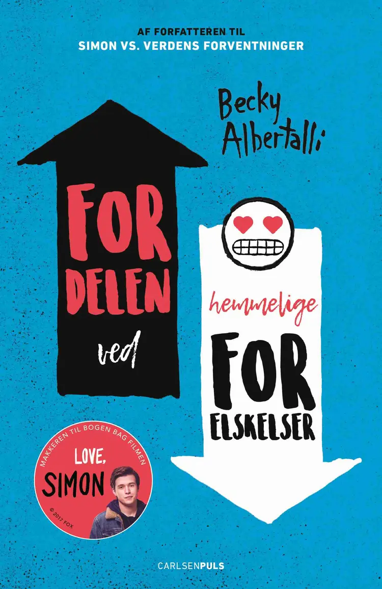 Fordelen ved hemmelige forelskelser af Becky Albertalli