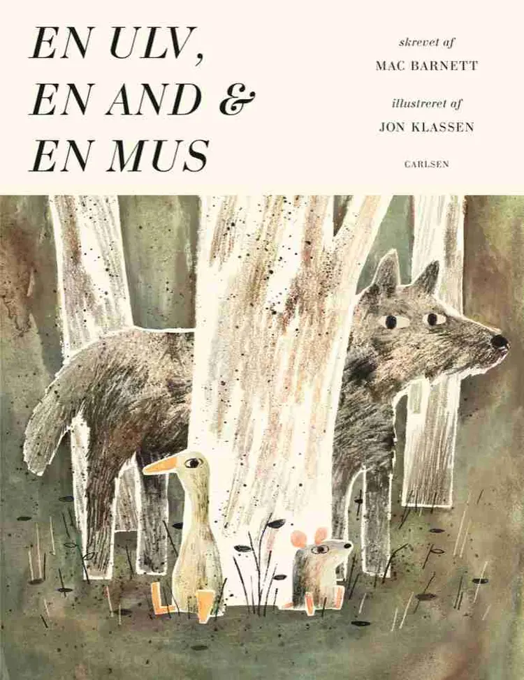 En ulv, en and og en mus af Mac Barnett